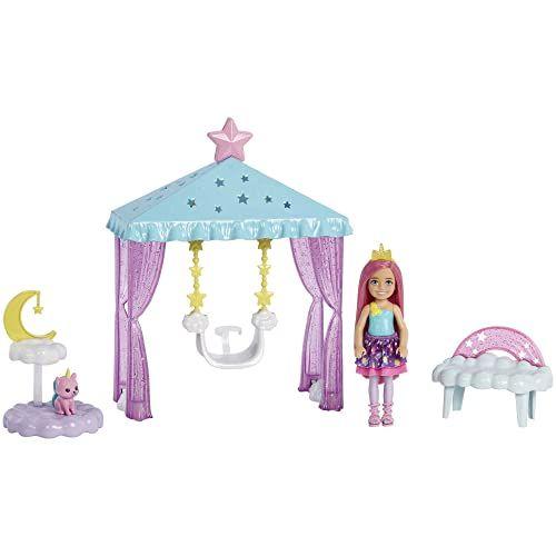 Imagem de Conjunto Barbie Dreamtopia Chelsea, doce e colorido