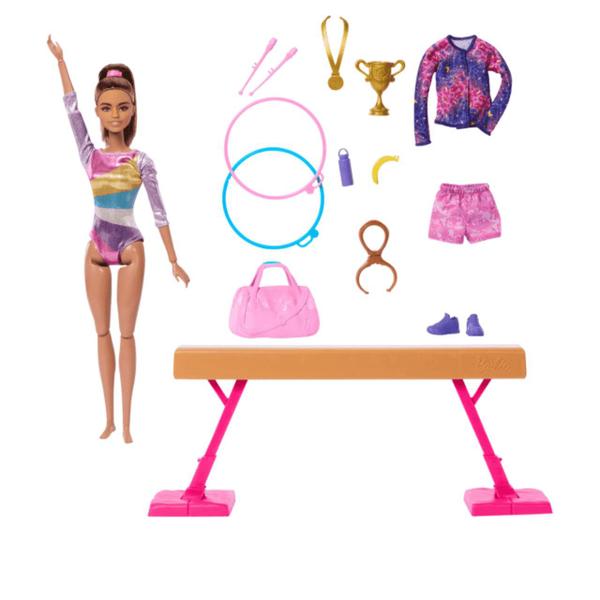 Imagem de Conjunto Barbie Ginástica Morena Mattel