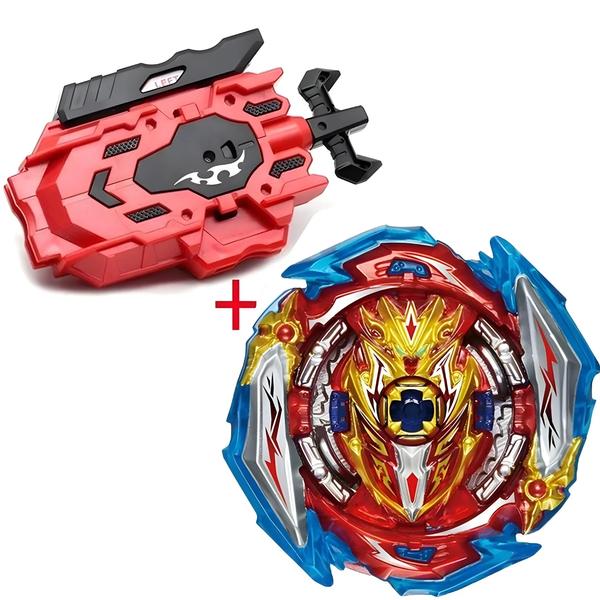 Imagem de Conjunto Beyblade Burst - Lançador de Metal com Lâmina Espumante