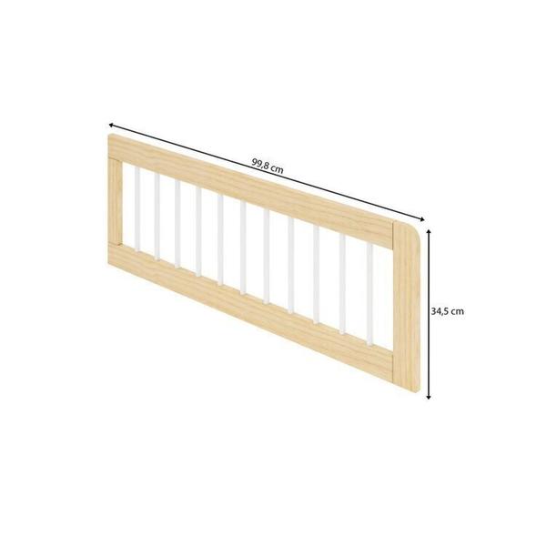 Imagem de Conjunto Bicama Solteiro Reversível, Estante 4 Nichos/Led e Sapateira 1 Pt Infantil Wave Casatema