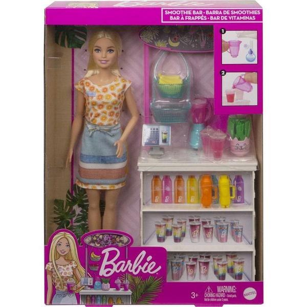 Imagem de Conjunto Boneca Barbie Bar de Vitaminas Mattel