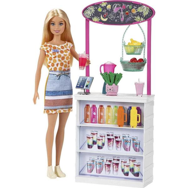 Imagem de Conjunto Boneca Barbie Bar de Vitaminas Mattel