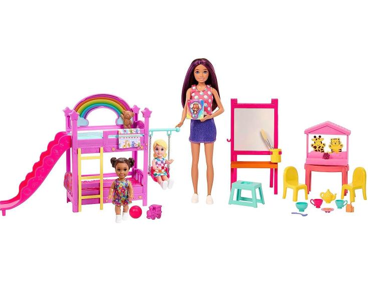 Imagem de Conjunto Boneca Barbie Skipper Dia de Baba Mattel