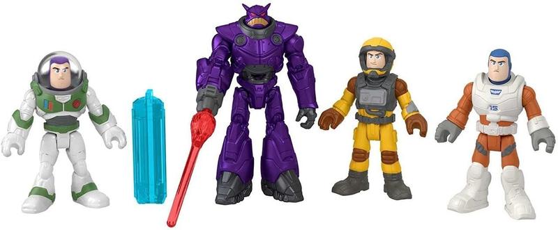 Imagem de Conjunto Bonecos Buzz Lightyear Imaginext - Mattel Hgt28