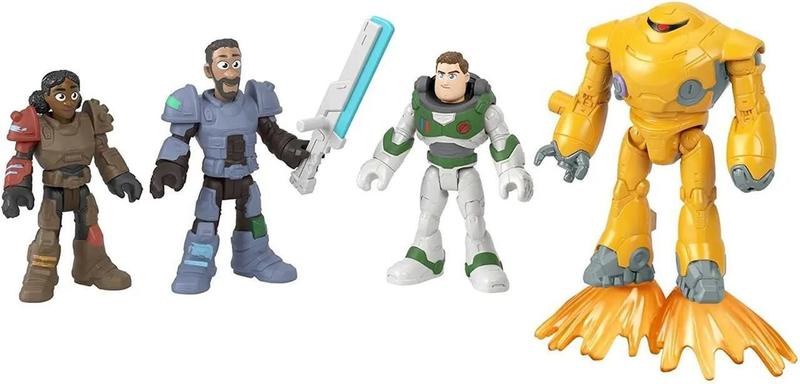Conjunto Bonecos Lightyear Patrulha Imaginext - Mattel Hgt27 Imagem de Conjunto Bonecos Lightyear Patrulha Imaginext - Mattel Hgt27