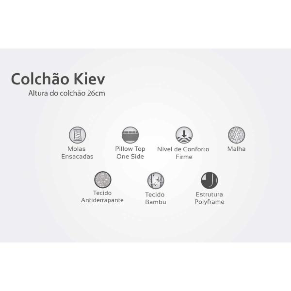 Conjunto Box Solteiro: Colchão Molas Herval MasterPocket Ensacadas Kiev + Base CRC Courano Clean(88x188) Imagem de Conjunto Box Solteiro: Colchão Molas Herval MasterPocket Ensacadas Kiev + Base CRC Courano Clean(88x188)