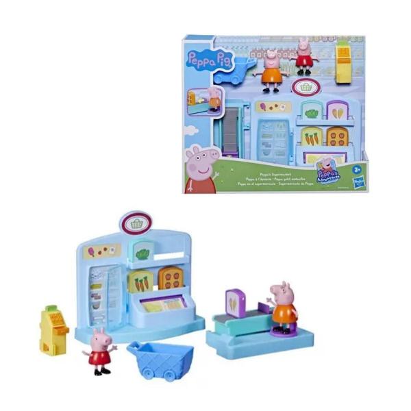 Conjunto Brinquedo Supermercado Da Peppa Pig 3+ F4410 Hasbro Imagem de Conjunto Brinquedo Supermercado Da Peppa Pig 3+ F4410 Hasbro