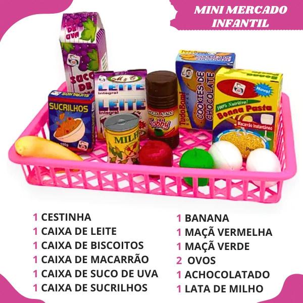 Imagem de Conjunto Brinquedos Infantil Meninas Microondas Batedeira Liquidificador Mini Mercado Conjunto de Panelas Brinquedo Interativo Crianças Cozinha Panelinhas Cozinhar Crianças Presente Natal