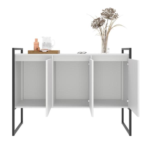 Conjunto Buffet E Aparador Industrial - Casa H Imagem de Conjunto Buffet E Aparador Industrial