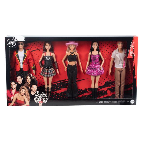 Imagem de Conjunto c/ 5 Bonecas Barbie RBD Rebelde - Mia Lupita Roberta Diego e Giovanni - Mattel