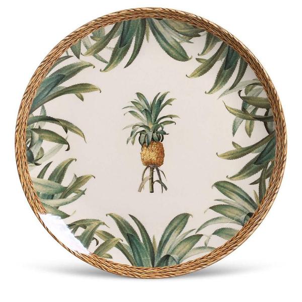 Imagem de CONJUNTO C/ 6 PRATOS RASO COUP PINEAPPLE NATURAL Ø 27,5 cm