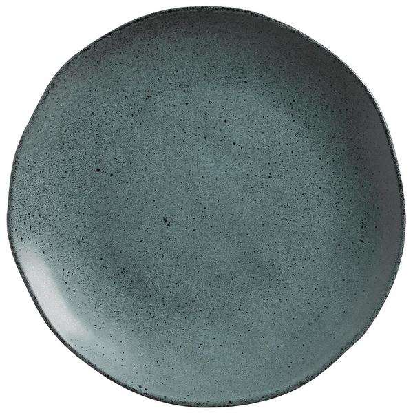 CONJUNTO C/ 6 PRATOS RASO ORGÂNICO PETROLEUM Ø 26,5cm - Porto Brasil Cerâmica Imagem de CONJUNTO C/ 6 PRATOS RASO ORGÂNICO PETROLEUM Ø 26,5cm