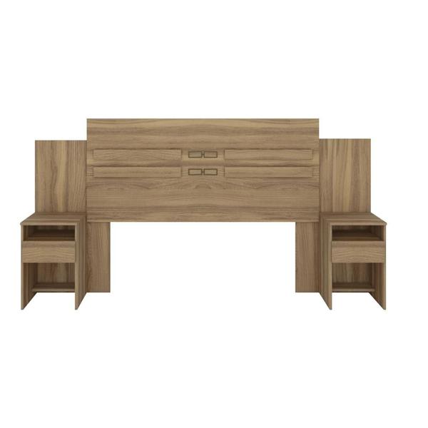Conjunto Cabeceira e Guarda Roupa Casal Virgina Amendola - Mais de Casa Imagem de Conjunto Cabeceira e Guarda Roupa Casal Virgina Amendola