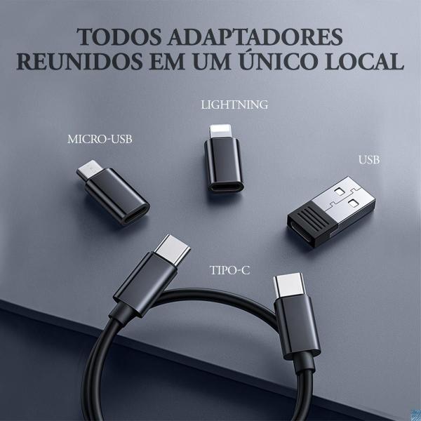 Imagem de Conjunto Cabos Adaptadores Celulares Multifuncional Mcdodo