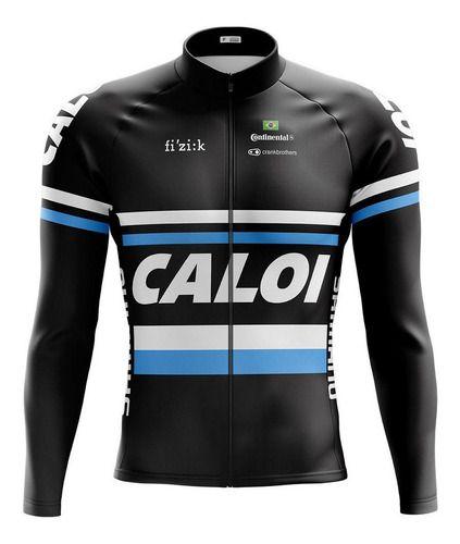 Imagem de Conjunto Caloi Camisa Manga Longa Bermuda Gel Pernito Uv Mtb