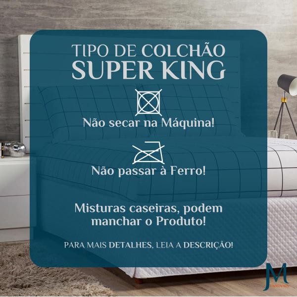 Imagem de Conjunto Cama Casal King Size Aisha Estampado 100% Algodão ATUAL