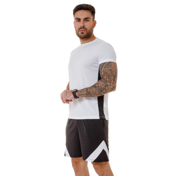 Imagem de Conjunto Camisa E Short Masculino Dry Fitnnes Academia