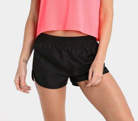 Imagem de Conjunto Camiseta Blusinha MALHA FRIA POLIAMIDA + Short TACTEL Academia Corrida Yoga 558