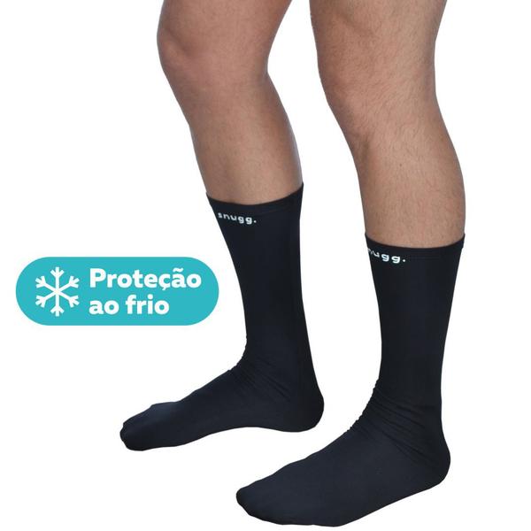 Imagem de Conjunto Camiseta e Calça Térmica + Meia e Touca Gola