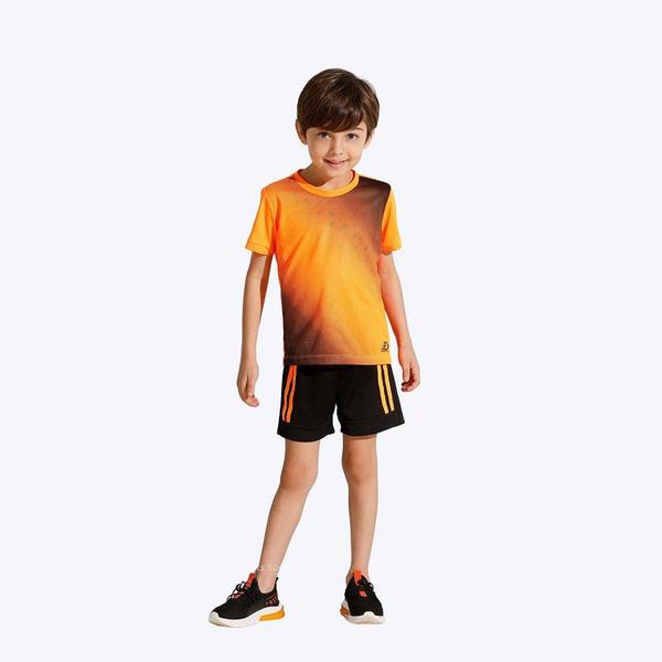 Imagem de Conjunto Camiseta e Shorts Esporte Infantil Masculino Banana Danger 52213