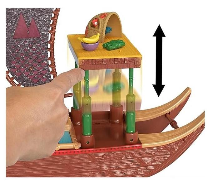 Imagem de Conjunto Canoa De Aventuras Da Moana 2 Disney - Mattel