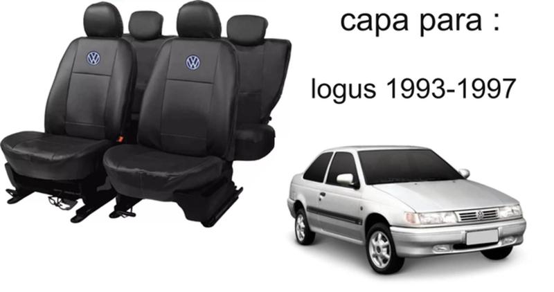 Imagem de Conjunto Capas Customizadas Logus 93-97 + Proteção Automotiva