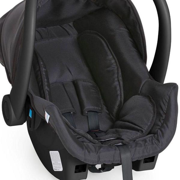 Imagem de Conjunto Carrinho Olympus New Black Com Bebê Conforto