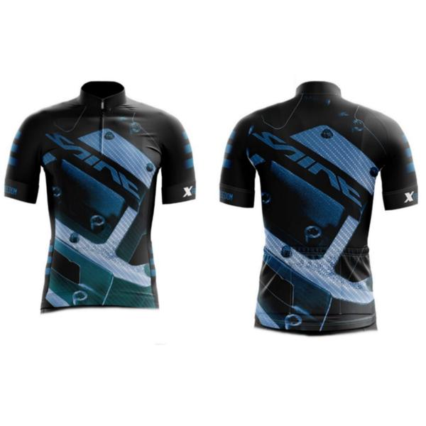 Imagem de Conjunto Ciclismo Camisa e Bermuda + Par de Luvas + Óculos de Proteção + Par de Manguitos