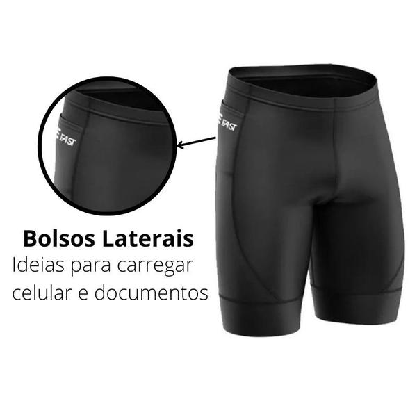 Conjunto Ciclismo Masculino Camisa e Bermuda Forro de Espuma - Befast Imagem de Conjunto Ciclismo Masculino Camisa e Bermuda Forro de Espuma