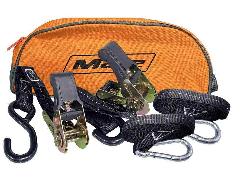 Conjunto Cinta Catraca Prender Moto Jet Sky 800kg c/Estojo - MAVE Imagem de Conjunto Cinta Catraca Prender Moto Jet Sky 800kg c/Estojo