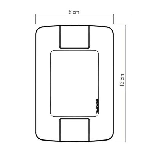 Imagem de Conjunto com 1 Tomada Telefone RJ11 4x2 57241019 Tramontina