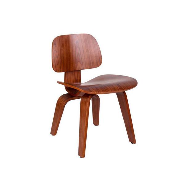 Imagem de Conjunto com 2 Cadeiras Eames Walnut Madeira