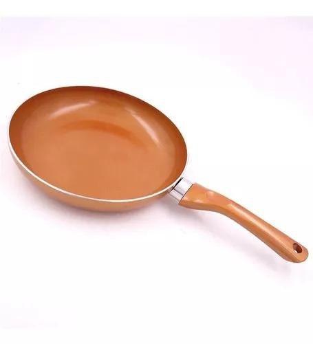 Conjunto com 3 Frigideiras Antiaderentes Panela Cerâmica 5 Peças - KIT3FRIGIDEIRAS Imagem de Conjunto com 3 Frigideiras Antiaderentes Panela Cerâmica 5 Peças