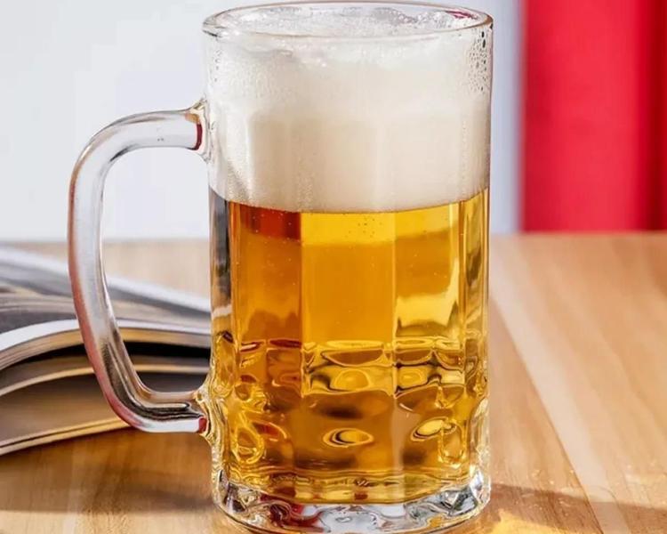 Imagem de Conjunto Com 4 Canecas De Chopp Cerveja De Vidro 400 Ml