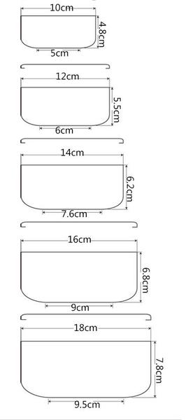 Imagem de Conjunto com 5 Tigelas para Sopas e Instantâneos - Com Tampa PP