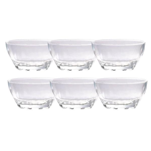 Conjunto com 6 tigelas de Vidro 300ml CV244595 Cazza Conjunto com 6 tigelas de Vidro 300ml CV244595 Cazza