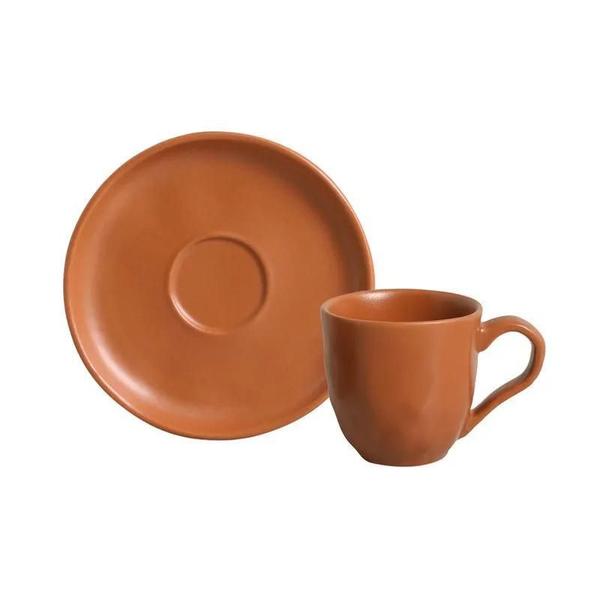 Imagem de Conjunto Com 6 Xicaras De Café 120Ml Terrakota Porto Brasil