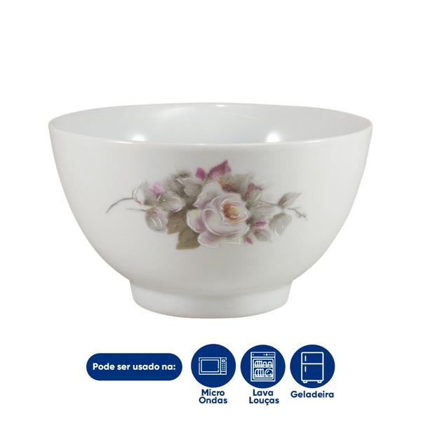 Imagem de Conjunto Com 8 Bowl Eterna Porcelana Schmidt 500ml