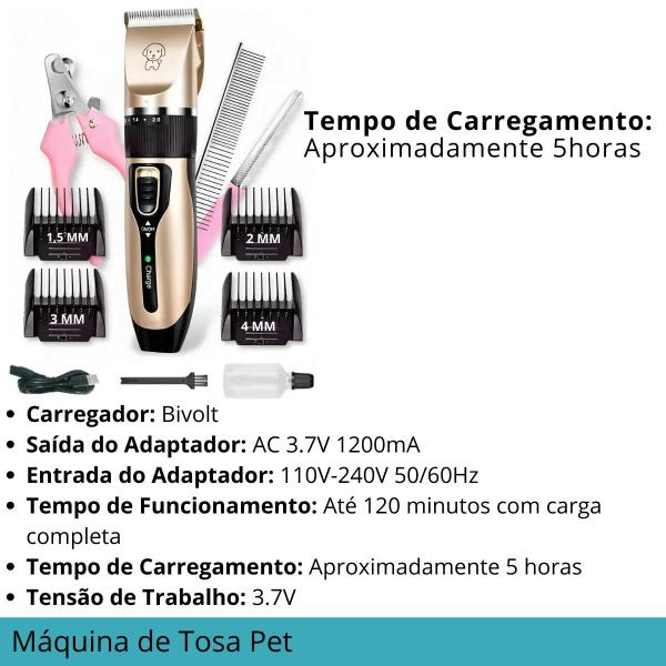 Imagem de Conjunto Completo para Tosa Pet - Máquina e Ferramentas Pet Shop