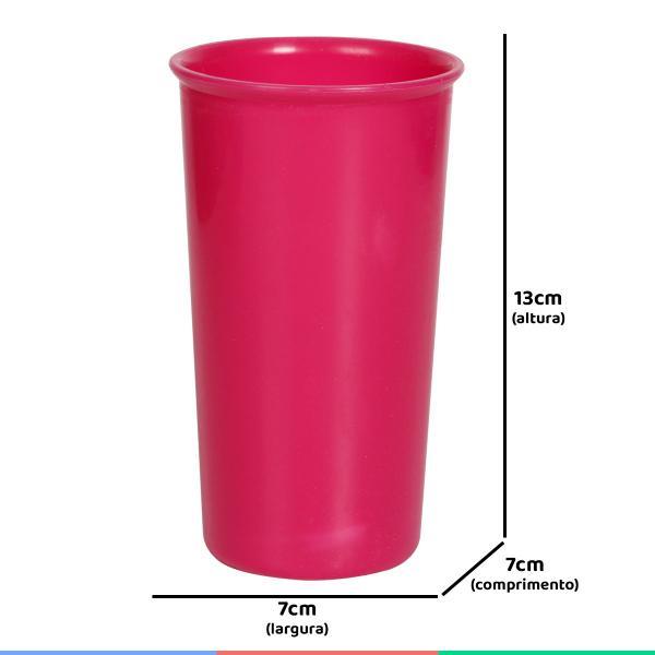 Conjunto Copos Infantil Kit Com 2 Unidades Para Crianças Copinho 340ml Para Bebê +18 Meses Baby Go Imagem de Conjunto Copos Infantil Kit Com 2 Unidades Para Crianças Copinho 340ml Para Bebê +18 Meses Baby Go