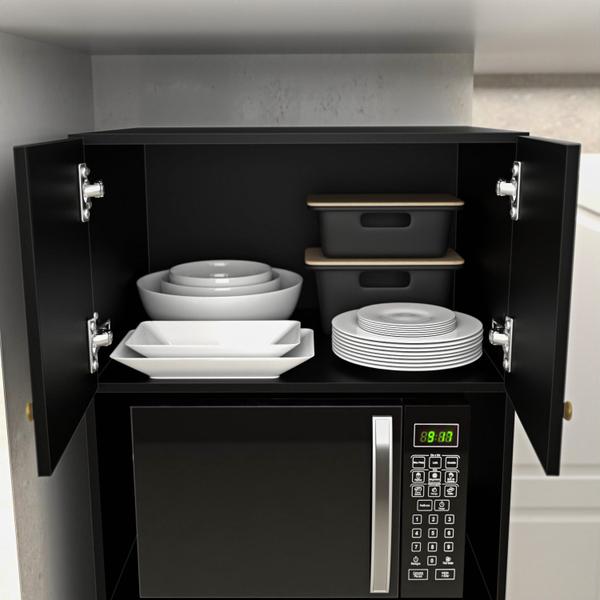 Imagem de Conjunto Cozinha Modular Balcão Cooktop Torre Quente Netmobil