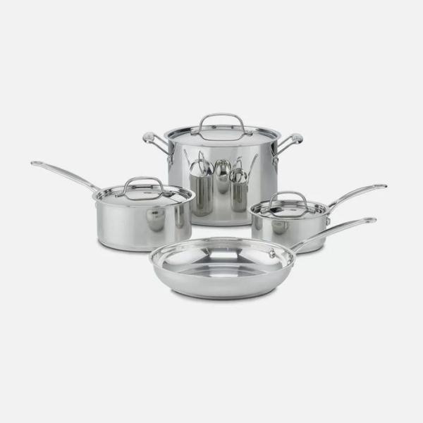 Imagem de Conjunto cuisinart chef's classic 7 peças em aço inox 77-7p1