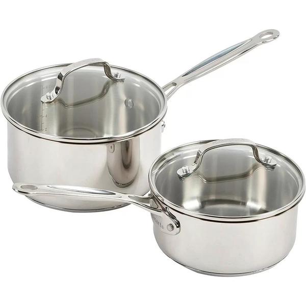 Imagem de Conjunto cuisinart de panelas chef's classic 11 peças em aço inox 77-11g