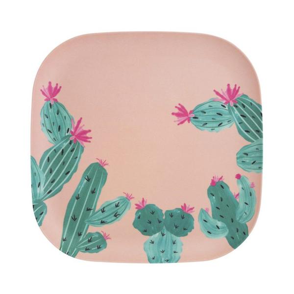 Imagem de Conjunto de 06 Pratos Summer 20 x 20 cm Cactus Oxford