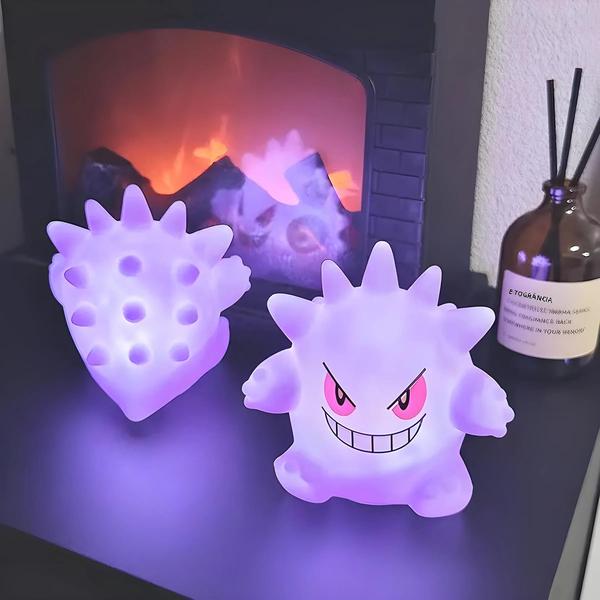 Imagem de Conjunto de 10 Luzes Noturnas Infantis Pokémon - Pikachu, Gengar, Charizard, Psyduck