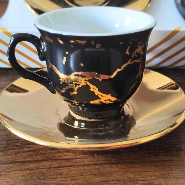 Imagem de Conjunto De 12 Peças Linha Premium De Café De Porcelana Chinesa Top