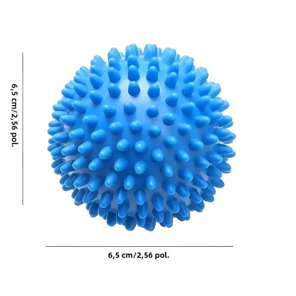 Imagem de Conjunto de 2/6 Bolas Secadoras de Roupas Anti-Rolamento - Reutilizáveis e Reduzem Rugas