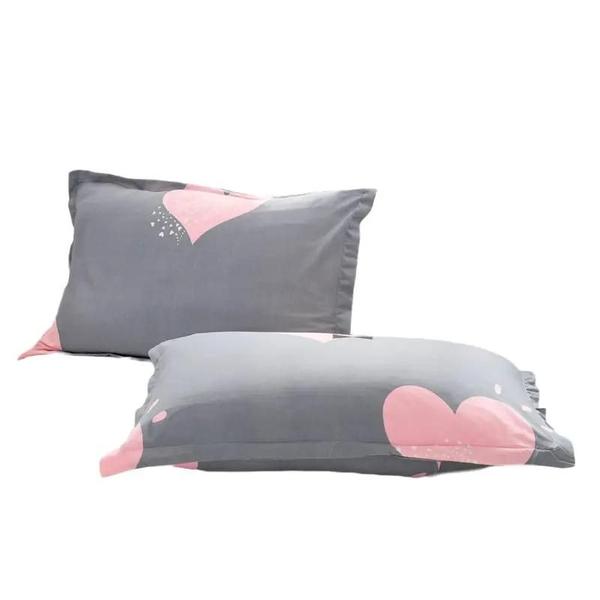 Conjunto de 2 Fronhas Laváveis 48cm x 74cm - Para Casa Imagem de Conjunto de 2 Fronhas Laváveis 48cm x 74cm - Para Casa