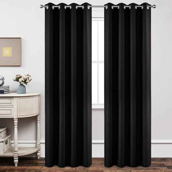 Imagem de Conjunto de 2 painéis Blackout Curtains Joydeco 274 cm de comprimento