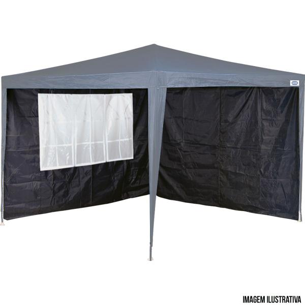 Imagem de Conjunto De 2 Parede Oxford Gazebo 3m X 3m Azul Mor Praia